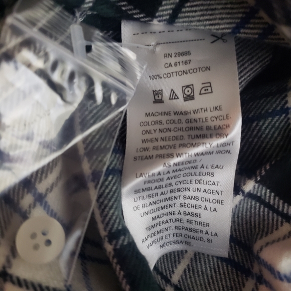 Pendleton Women's Elbow-Patch Double-brushed Flannel Shirt Size X-Large - Picture 6 of 6